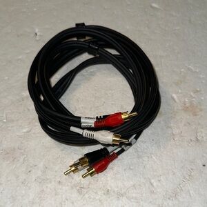 6’ Video/Audio Cords